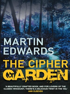 cover image of The Cipher Garden